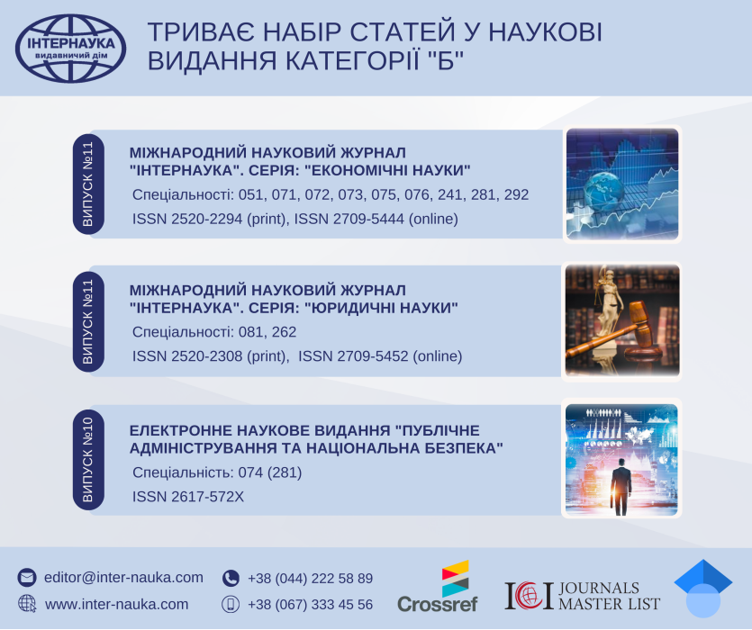 3 журнали_Інтернаука